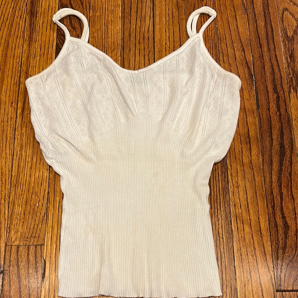 United Colors Of Benetton Elegant White Camisole